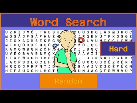 Word Search - Challenge  Ep14