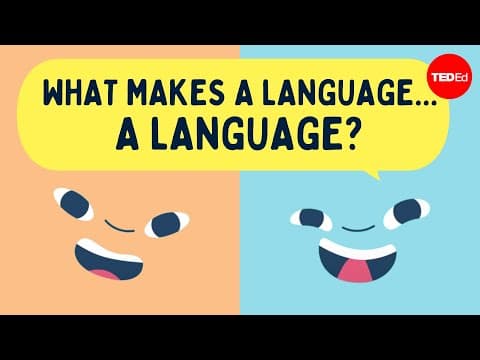 What makes a language... a language