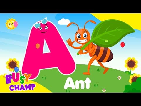 ABC Learning For 3 Year Olds | ABC Learning Videos For Toddlers | Toddler Learning Video | Kids ABC