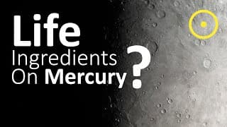 Did Mercury Once Have The Ingredients For Life