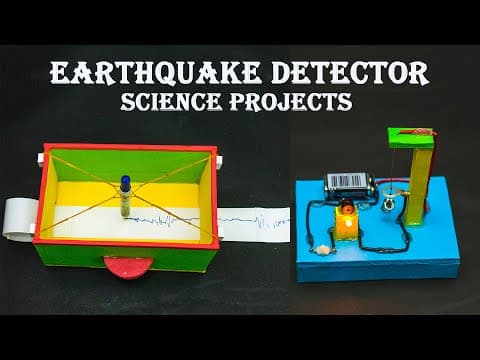 Earthquake Detector Science Projects