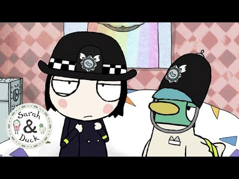 Constable Quack | Quacky Flappy Clips | Sarah & Duck