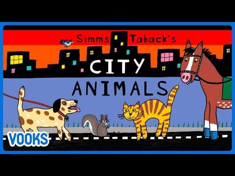 City Animals! | Animated Read Aloud Kids Book | Vooks Narrated Storybooks