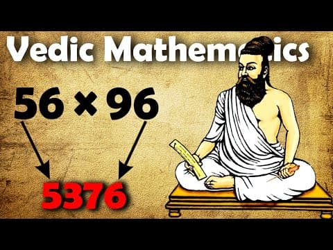 Quick Way To Multiply Two Numbers using Vedic Mathematics | Vedic Maths