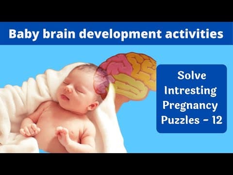 बुद्धिमान बच्चा (INTELLIGENT BABY) चाहते हो करे Pregnancy puzzles 12 l गर्भ संस्कार Garbh sanskar