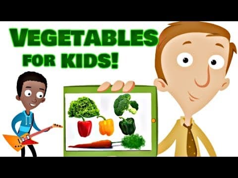 Vegetables for kids - vegetables from around the world