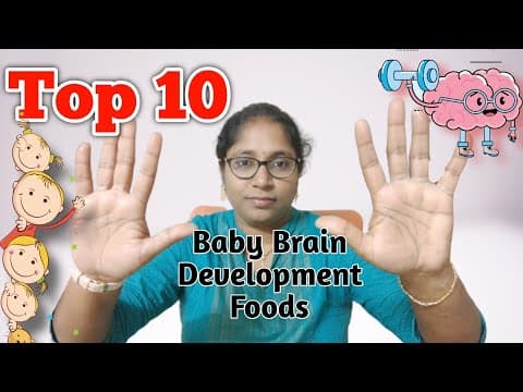 పిల్లల జ్ఞాపకశక్తి మరియు ఆలోచించే శక్తి నీ పెంచే top 10 foods -  baby brain development
