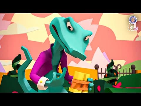 Little Big Lizard | एक बड़ा Lizard | Bittu and Bitti New Cartoon Series | बिट्टू और बिट्टी की जोड़ी