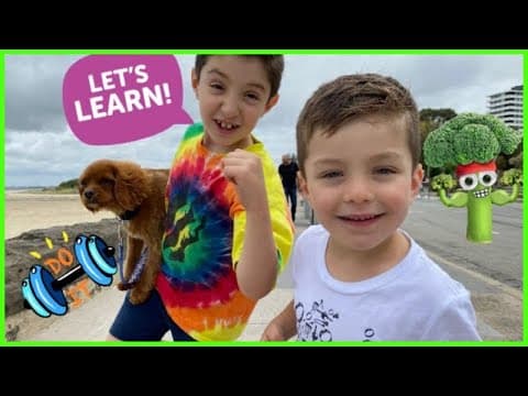 Why is Exercise Important for Kids | Exercise for Kids | Beach Fun for Kids