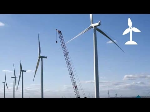 Wind turbine construction time lapse at Lower Snake River - YouTube