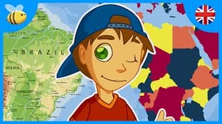 Maps of the World: Physical and Political Maps Kids Videos