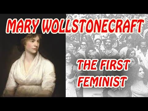 The life story of Mary Wollstonecraft