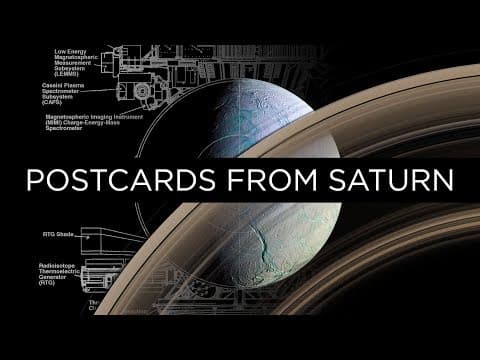 Postcards from Saturn: The incredible images that Cassini sent home