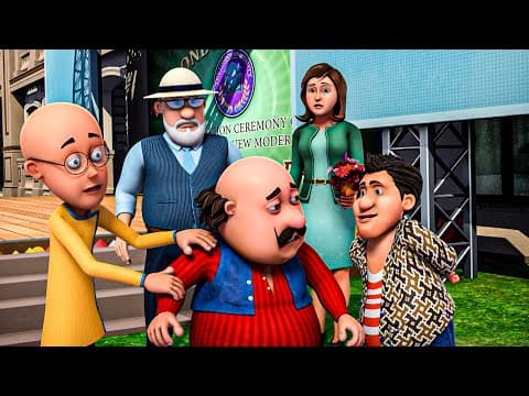 మోటు పట్లు గయే లండన్ కాలేజ్ మే | Motu Patlu | Motu Patlu Went To London College