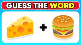 Can You Guess The WORD By The Emoji? #3  Emoji Quiz