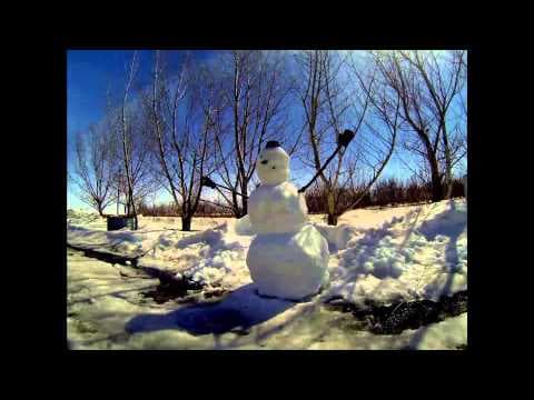Snowman Melt Timelapse