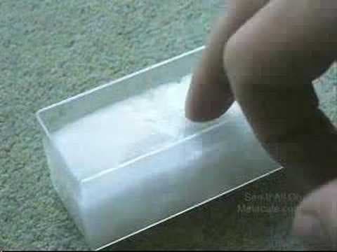 Creating Instant Hot Ice