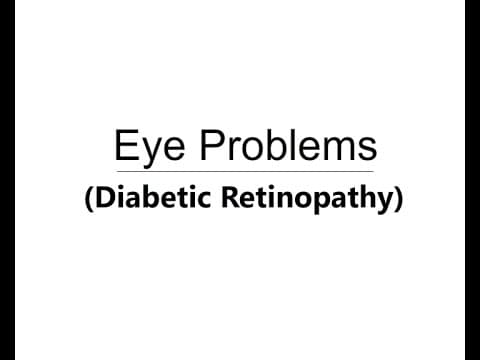 Eye Problems Diabetic Retinopathy Animation  Telugu Audio