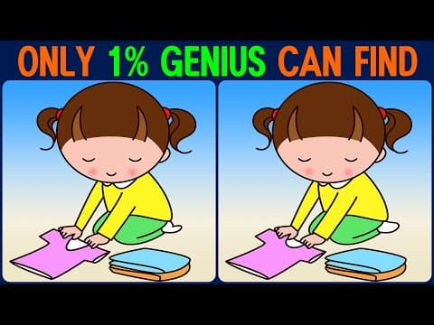 【Find the Difference】 To keep your brain happy and healthy!