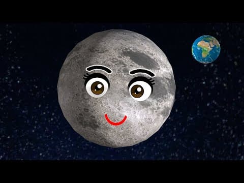 Learn About The Moon For Kids  Baby Shapes Learning Adventure