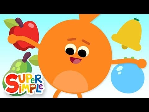 Red Yellow Green Blue | featuring The Bumble Nums | Super Simple Songs