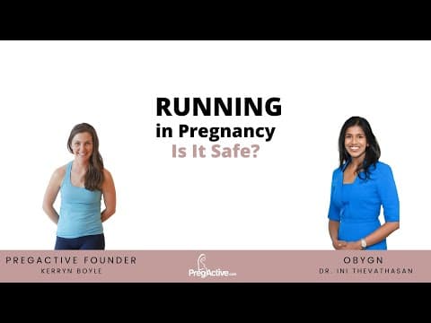 Is it safe to run in pregnancy-obstetrician interview