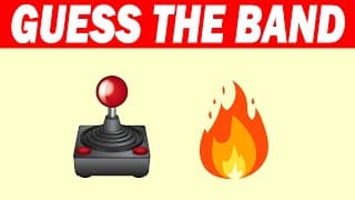 Guess The Band by the Emoji | Music Edition | EMOJI PUZZLE