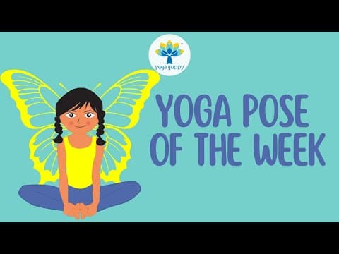 Yoga Pose of the Week | Butterfly Pose | Improve Flexibility with Yoga | Yoga Guppy