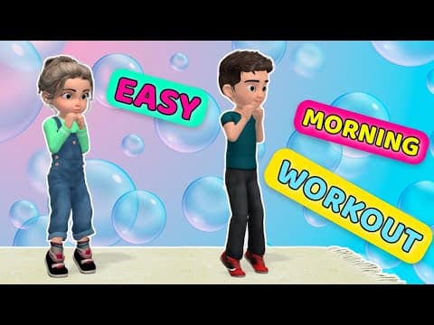 Easy morning workout for kids
