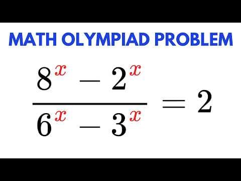 Germany Math Olympiad Question | You Must Learn This Trick! Algebra Problem