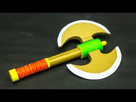 Third Class Lever | Cardboard Axe