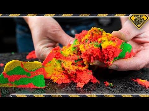 Can We Perfect a Kinetic Sand Recipe?