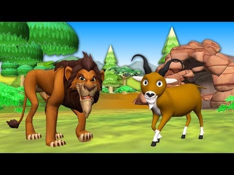 Brave goat - animated rhmyes for kids