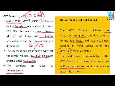 What is Goods and Services Tax Council ? || GST Council అంటే ఏమిటి?