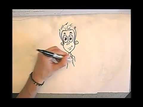 How to Draw the Body on a Cartoon Character
