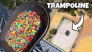 JELLY BEANS Vs TRAMPOLINE