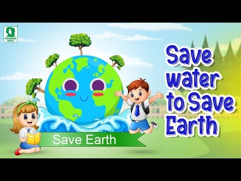 Save Water | Good Manners in Everyday Life for Kids | Animated Videos for Kids