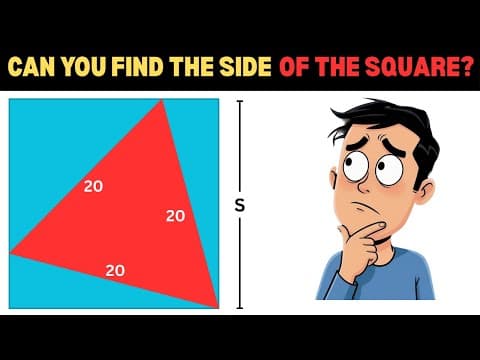 The Geometry Puzzle That Looks IMPOSSIBLE.