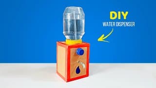 How to Make a Water Dispenser from Cardboard|DIY Water Dispenser at Home