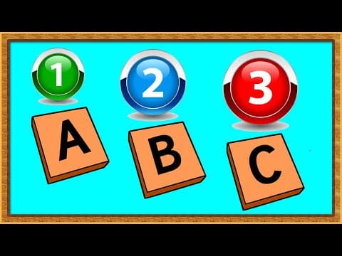 Kids learning videos - alphabets and numbers - learn abc for preschool