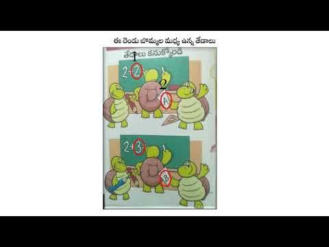 Spot the differences/Difference between 2 pictures/Find the differences - Easy Level/Try to Find