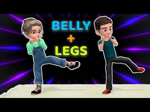 9 BEST BELLY & LEGS EXERCISES FOR KIDS