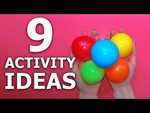 Preschool learning activities for kids at home - toddler activities