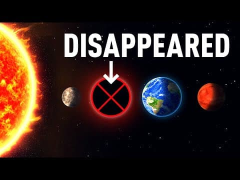 A planet just disappeared...what if that happened in our neighborhood?
