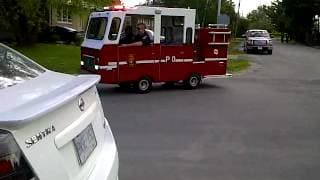 The World its Smallest Working Firetruck