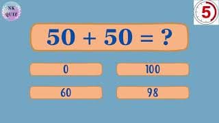 Maths Addition Quiz questions | Addition Quiz | Maths quiz addition and subtraction