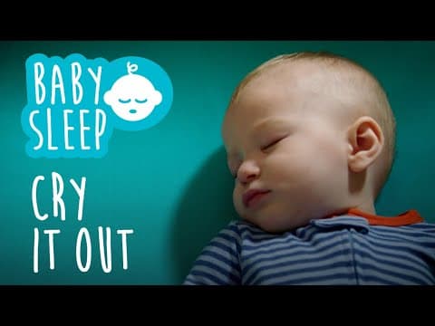 Baby sleep training-cry it out
