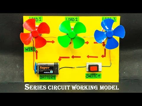 Series Circuit Working Model