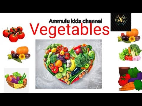 Learn vegetable names