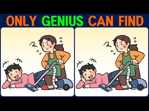 Puzzle / Find the Difference │Improve your concentration with a happy mind!